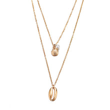 Load image into Gallery viewer, Sea Shell Natural Conch Pendant Necklace