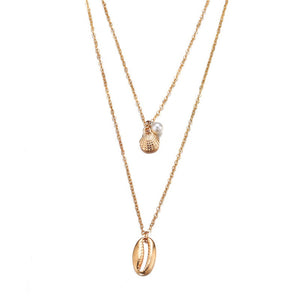 Sea Shell Natural Conch Pendant Necklace